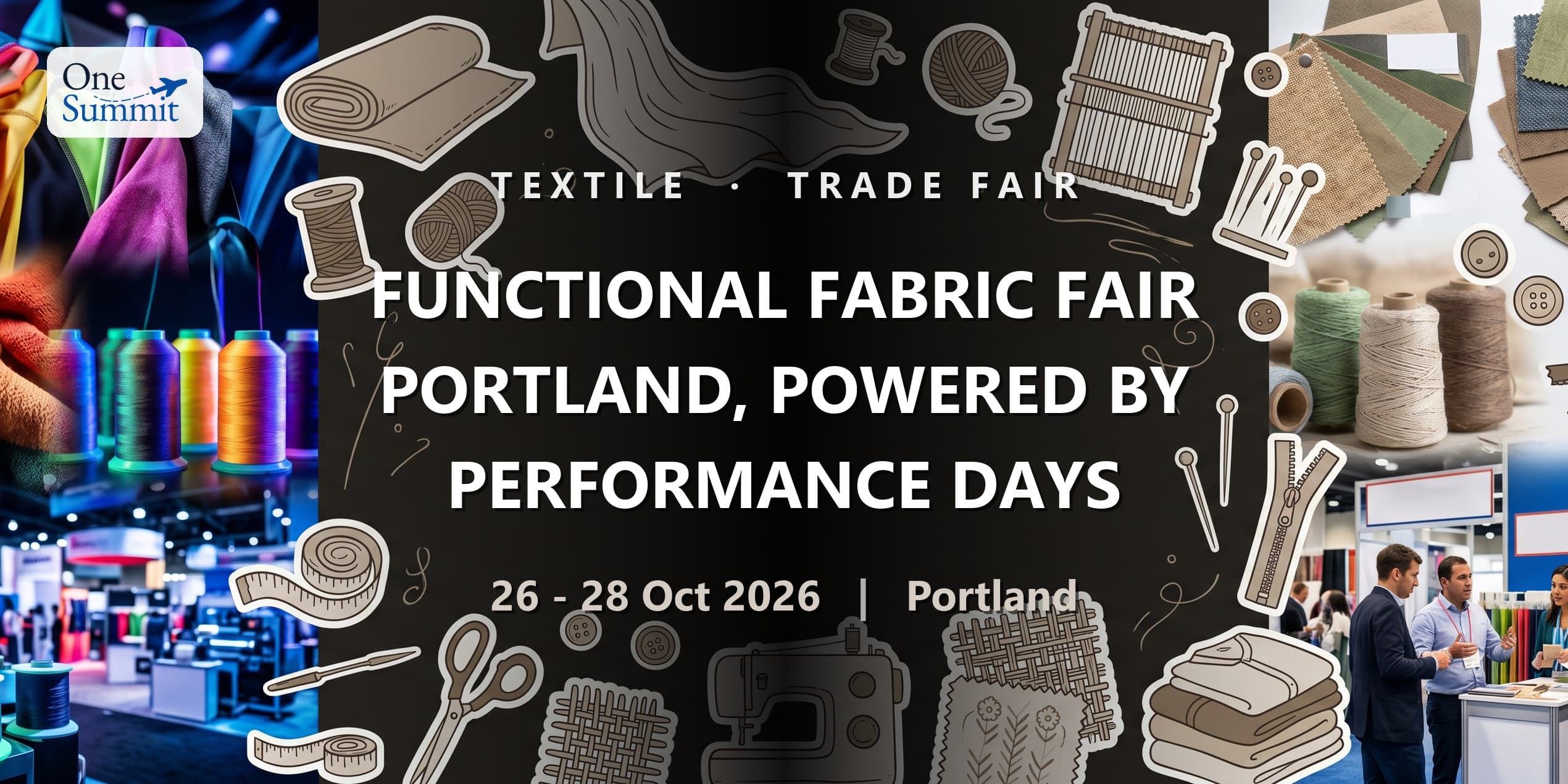 Functional Fabric Fair Portland, powered by PERFORMANCE DAYS